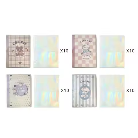 Photocard Binder Cover A5 Binder for Photos Travel Record Wedding Guest Book