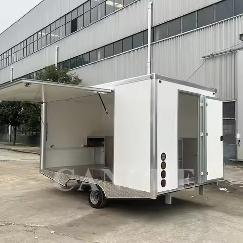 Professional DJ Stand Foldable Portable Aluminum Stage Platform Mobile Trailer for Outdoor Events OE