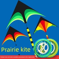 kite for kids with string kite for kids Prairie Kite Net Red Triangle Kite Adult Breeze Easy to Fly 
