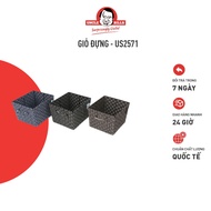 BASKET 38X33X25CM 4 COLORS UBL - US2571