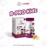 Youbaby Bpro Kidz 30 Tablet tambah selera makan speech delay imune badan tantrum untuk kanak kanak