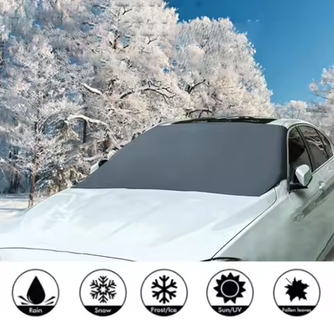 Car Snow And Ice Protector Sun Visor Sunshade Rear Windshield Front Windshield Rear Window Windshiel