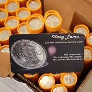 Uang Koin Kuno Lama Mahar: 50 Rupiah 1999 (kepodang)