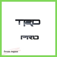 Genuine Toyota US Toyota Tacoma 4Runner "TRD Pro" Emblem Matte Black