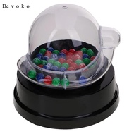 [Cuticate1] Electric Lottery Bingo Games Shake Lucky Ball Machine for Karaoke Recreation