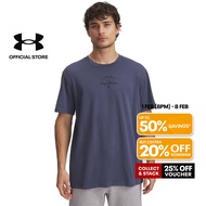 Under Armour Men's Curry Heavyweight Verbiage T-Shirt - GRAY (044)