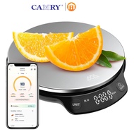 Camry Smart Kitchen Food Scale Digital Electronic Scale Bluetooth App Support 5kg Calories Nutrition