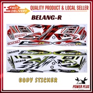 SUZUKI BELANG R STICKER SET BELANG150R BELANG150 R BELANG 150 R150 BODY COVER SET COVERSET STRIPE ST