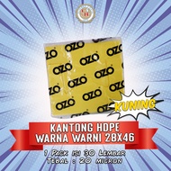 Kantong Plastik Kresek Warna-warni UK 28x46 HDPE