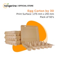 Egg Carton/Tray Plain or with Print by 30's