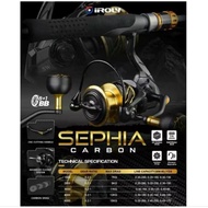 Iroly Sephia Carbon Reel SW and Iroly Sephia +