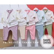 [Hrnee]Oak wood baby clothes set.