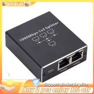 1000Mbps 1 to 3 Gigabit Ethernet Adapter RJ45 Splitter Lan Connector Internet Splitter LAN Splitter 