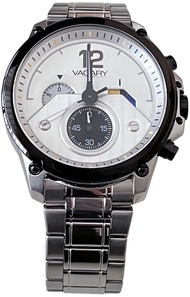 นาฬิกาข้อมือผู้ชาย VAGARY BY Citizen Quartz Chronograph รุ่น VSO-012-51 หน้าปัดสีดำ VSO-012-10 หน้าปัดสีขาว ขนาดตัวเรือน 43 มม. Quartz 3 เข็ม ตัวเรือน สาย Stainless steel