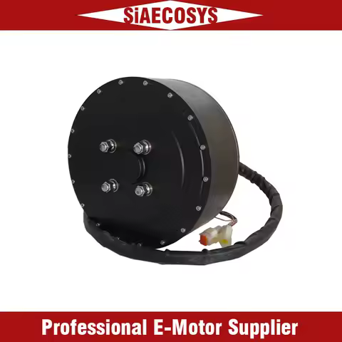 QSMOTOR 1500W QS205 40H V3 BLDC Electric Car Hub Motor for E-car Conversion 60v 700RPM