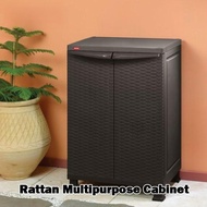 Rattan Wall Keter And Base Cabinet With Legs