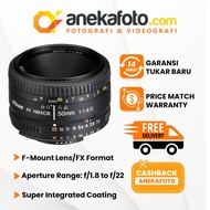 Nikon Lens AF 50mm f/1.8 D Black
