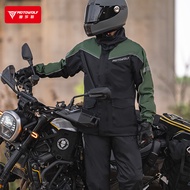 [ส่งจากไทย❗️]MOTOWOLF MDL 0403 / 0403B  เสื้อและกางเกงกันฝนสำหรับขับขี่มอเตอร์ไซค์ ชุดกันฝน กันน้ำ ก