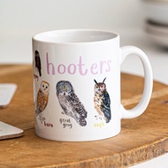 Hooters Owl Bird Cup Bird Cup Ceramic Mug Water Cup Creative Pattern Cup Coffee Cup