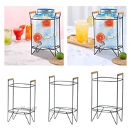 [Homyl1] Beverage Dispenser Stand, Metal Beverage Dispenser Stand, Dispenser Stand for Glass Water J