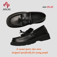 Carter Men's Casual Boat Shoes Men's Lazy Shoes Lightweight Leather Flat Shoes Men's Lazy Shoes Ligh