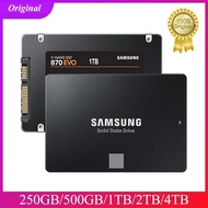 SAMSUNG 870 EVO 1TB 2TB 4TB Internal Solid State Disk SATA3 2.5 inch 250GB 500GB inch SSD HDD Hard Drive For Laptop Desktop PC