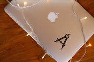 Decal Sticker Macbook Apple Stiker Jangka Sorong Matematika Laptop