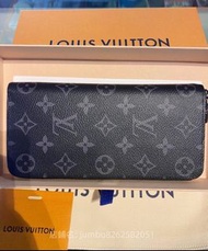 LV Zippy Wallet 黑色 長款 拉鍊銀包