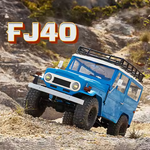 1/10 FJ40 RTR 2.4GHz RC Electric Remote Control Model Car Crawler Adult Children's Toys