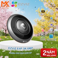 EZVIZ E4p Fisheye 6MP Camera – 360 Panoramic Recording, Image Standard, Super Clear Surveillance
