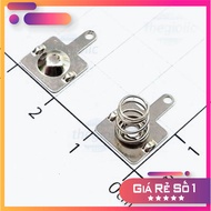 XO [30 Pieces]- AA Battery Pin Contact Spring Solder PCB V6 10x9mm Truong Giang Components 86
