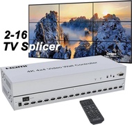 4K 4x4 HDMI Video Wall Controller Multi Screens Processor 2x5 1x3 1x4 1x5 2x2 2x3 2x4 4x2 3x2 3x3 3x