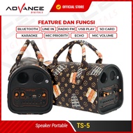 New Deals Advance T101 Bt Bluetooth 5 Inch Speaker (Plug-in Mic) T101Bt Bass Subwoofer Speaker /