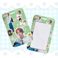 UNI.FUN heeseung EVAN Photo Card Holder Bag Pendant Keychain
