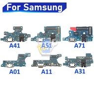 For Samsung A11 A31 A51 A71 Charging Board Port