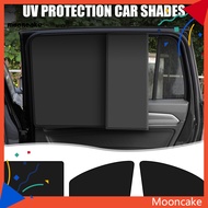 Moon* Easy Snap-on Car Window Covers Car Blackout Curtains 4pcs Magnetic Car Window Sun Shades Cover