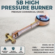 5B High Pressure Gas Stove Commercial Stove (Burner Only) / Dapur / Katering / Gas Stove