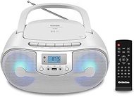 Gelielim Portable CD Player Boombox with Bluetooth, AM/FM Radio