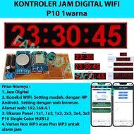 P10 Wifi Digital Clock Controller 1 Color
