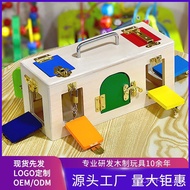 Teaching Aids Key 3-Ban Year Old Boy Enlightenment Children Development Left Right Brain Toy Lock Bo
