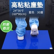 GLISTBAY - 高粘粘塵墊 30層可撕式粘膜 吸塵防菌地墊 無塵車間手術室鞋底粘塵地毯 強力除塵貼 粘塵地墊 防菌 防沙塵 無殘留 無需清洗 膠墊 粘墊 四方墊 超薄防菌粘塵地墊推薦 吸菌魔墊 