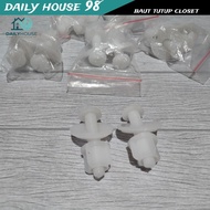 DAILY98 - CLOSET COVER HINGE BOLT TOTO CLOSET COVER SEAT HINGE BOLT/