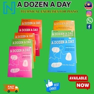 A DOZEN A DAY PIANO TECHNICAL EXERSCISE MINI / PREPARATORY/ BOOK 1,2,3,4