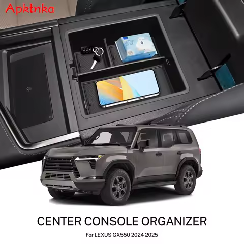 For Lexus GX550 GX550h 2024 2025 Interior Armrest Organizer Storage Box Container Pallet Center Cons