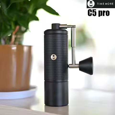 2025NEW Timemore C5 PRO /C5esp pro foldab handle stainless steel conical grinding core super espress