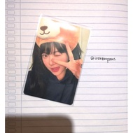 (READ DESCRIPTION) Photocard Official Eunchae Le Sserafim Equilae Bear Meet Unforgive