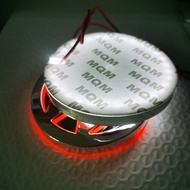 5D Red Badge For VW Logo Light 11cm VW 5D Logo Light LED Rear Light For VW Volkswagen Bora Golf Polo