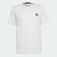 adidas เทรนนิง & Gym & Training เสื้อยืด AEROREADY Designed for Movement ผู้ชาย สีขาว HF7215