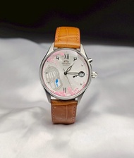 Orient Japan (Automatic) รุ่น FDM00004WL นาฬิกาผู้หญิง หน้าปัดมุกขาว ลายกรงนก รับประกัน