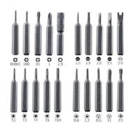 Black / Green 22pcs Mini Electric Screwdriver Set / Precision Screwdriver Set Magnetic Repair Tools 
